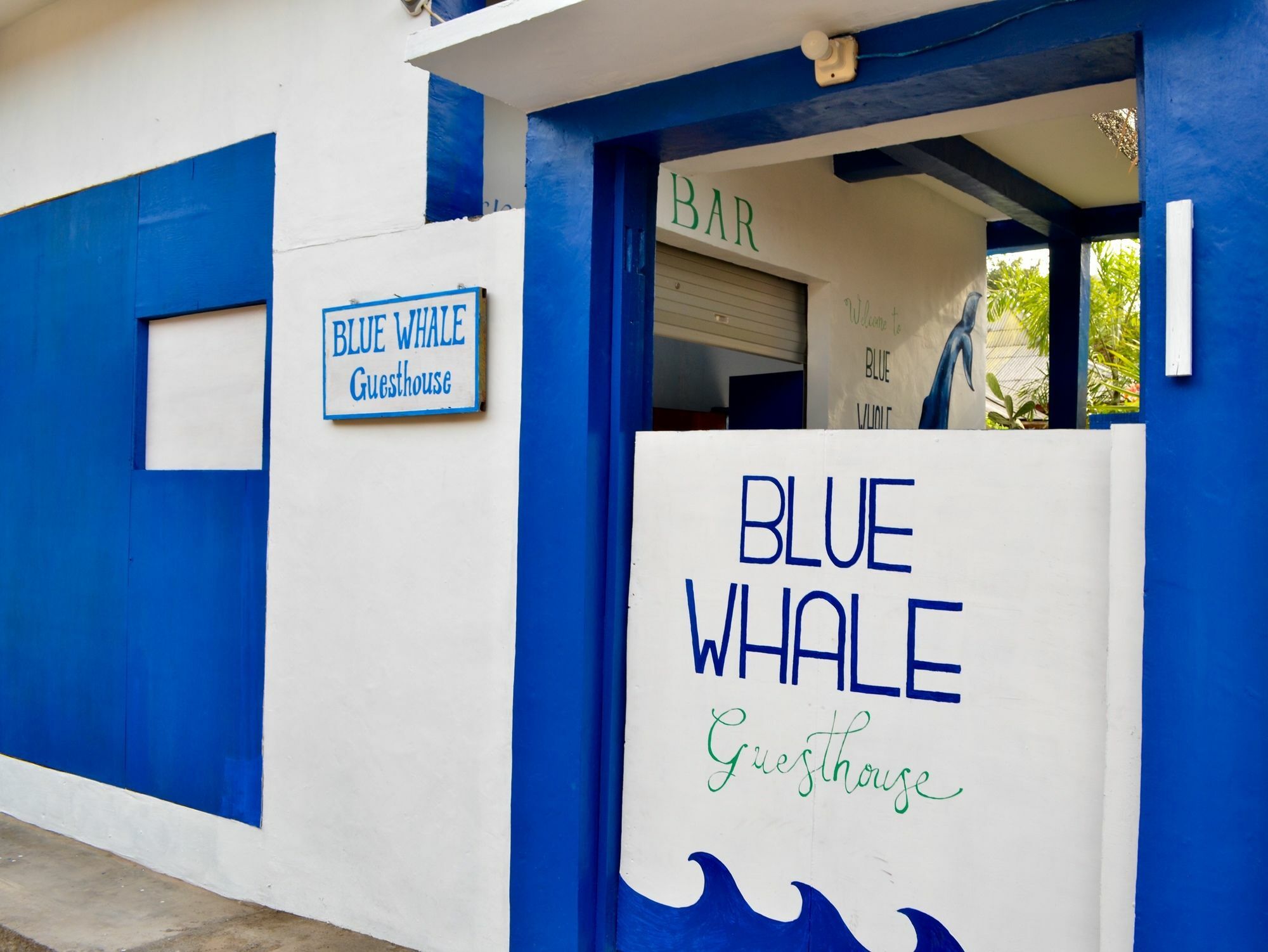 Blue Whale Guesthouse Gili Trawangan Kültér fotó